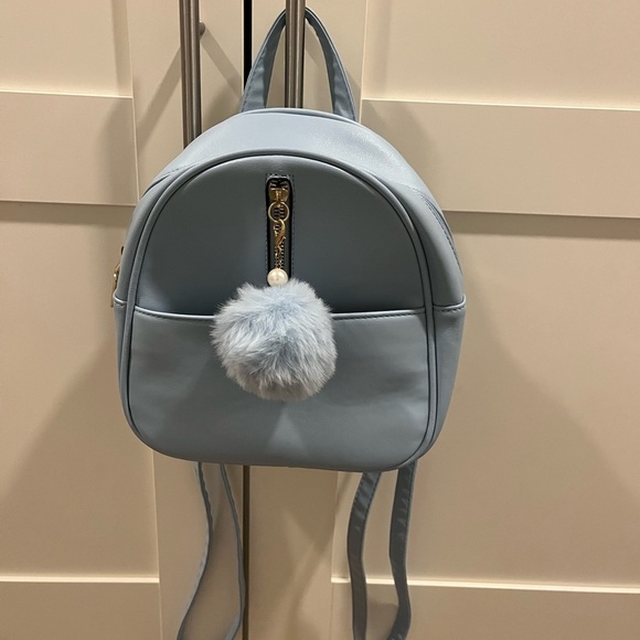 Mini blue backpack - Picture 2 of 16